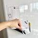 Магнітний планер на холодильник А4 "Чек-лист/список справ Кетс" з маркером